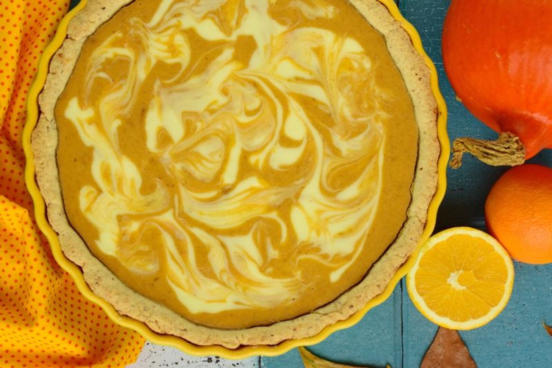 Cheesecake cu dovleac